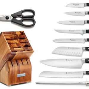 WÜSTHOF Classic IKON 11-Piece Knife Block Set