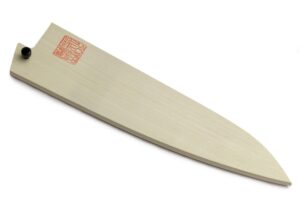 yoshihiro natural magnolia wood saya cover blade protector for gyuto 210mm