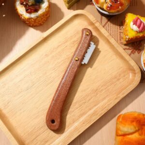 Tofficu Bread Lame Sourdough Scoring Tool Sourdough Bread Knife - Bread Making Accessories - Bread Razor Scorer With Blades and Storage Cover - Bread Cutter for Homemade Bread