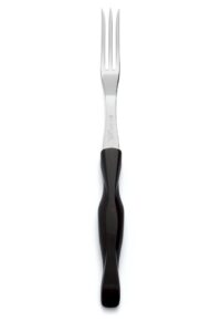 cutco model 1726 turning fork in factory-sealed plastic bag. classic dark brown handle (often called"black")