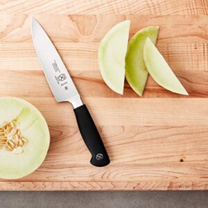 Mercer Culinary M21076 Genesis 6-Inch Short Bolster Chef's Knife, Black