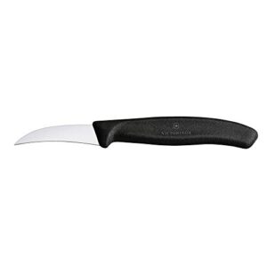 victorinox swiss army 6.7503 swiss classic curved shaping knife black 2.5 in
