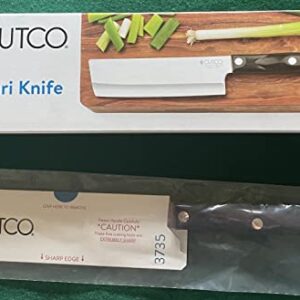 Cutco Nakiri Knife-This is THE knife for vegetable prep. Designed for clean slicing, chopping and dicing of fruits and vegetables