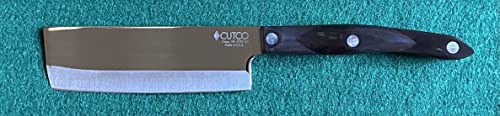 Cutco Nakiri Knife-This is THE knife for vegetable prep. Designed for clean slicing, chopping and dicing of fruits and vegetables