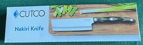 Cutco Nakiri Knife-This is THE knife for vegetable prep. Designed for clean slicing, chopping and dicing of fruits and vegetables