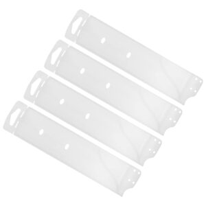 packove plastic knife case covers sleeves: 4pcs knives guard universal sheath blade guards protector for bread carving chef cleaver kitchen knife
