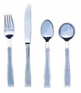 parsons adl 61-0021 fork, weighted cutlery, straight, 7.3 oz