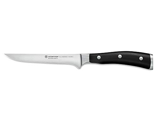 Wüsthof Classic IKON 5" Boning Knife, Black