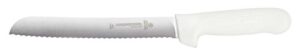 dexter-russell sani-safe scalloped bread knife, carbon steel blade, 8-inch