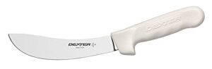 dexter-russell - 6123 sani-safe sb12-6 6" skinning knife with white poly handle