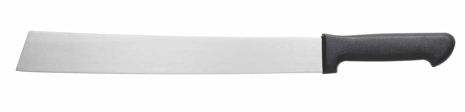 14 inch Melon Knife Professional Slicing Knife for Watermelon, Cantaloupe, Honey Dew, Heavy Duty Commercial Cutlery - Cozzini Cutlery Imports (14 inch Melon Knife), Black