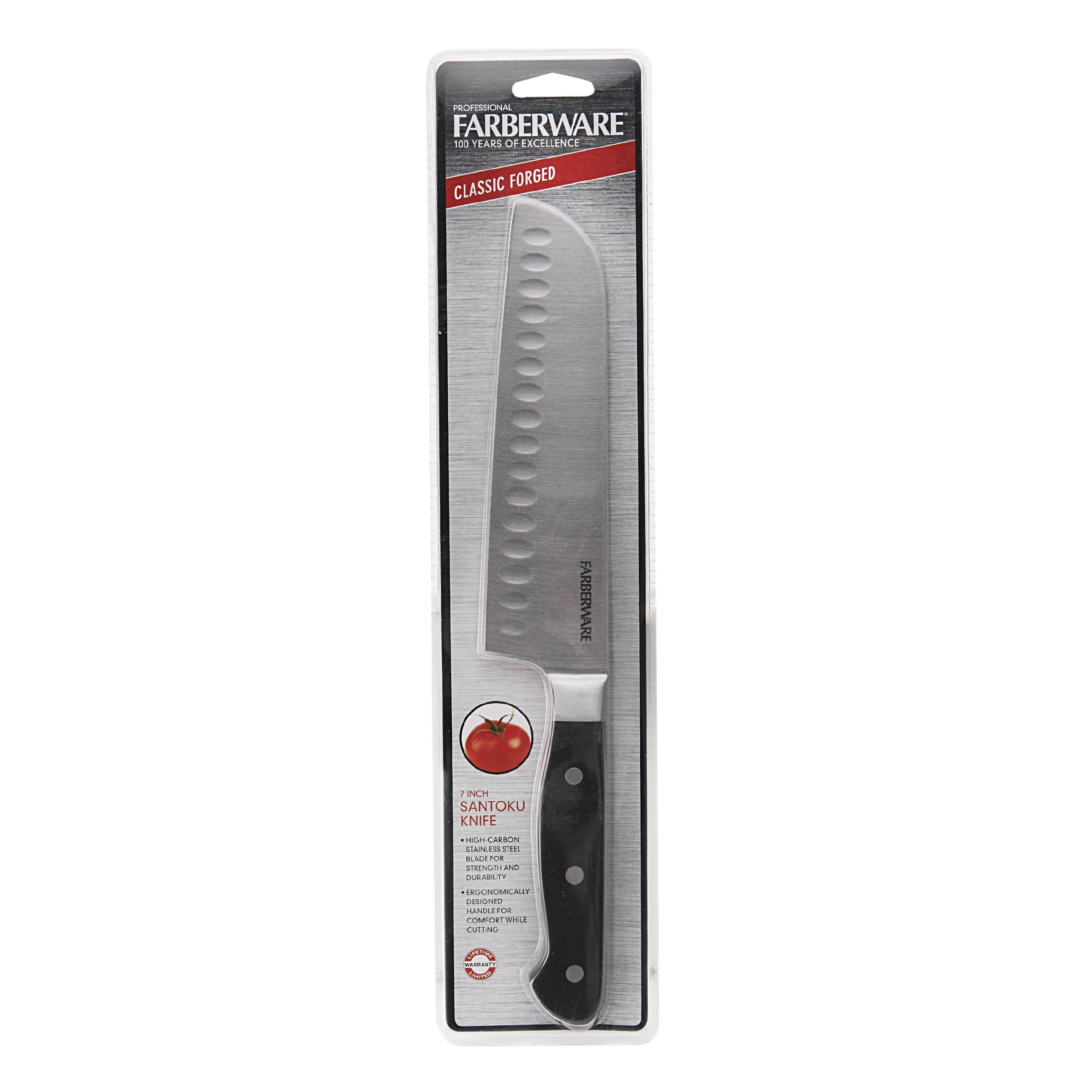 Farberware Classic Forged Santoku Knife, 7-Inch