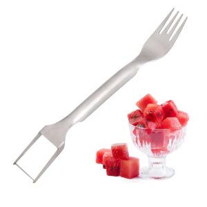 2023 New Watermelon Cutter, 2-in-1 Watermelon Fork Slicer,Watermelon Slicer,Watermelon Fork Slicer Cutter,Watermelon Cutter Slicer Tool,Summer Watermelon Cutting Fruit Cutting Fork (1 Pcs)