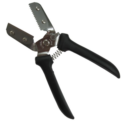 Suwada Seisakusho Chestnut Peeling Shears, New Chestnut Bob, Black