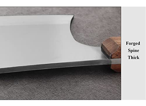 MLG Tools Bone Knife, Full Tang Meat Cleaver Knife Heavy Duty Bone Axe Butcher Cleaver, for big bone and frozen meat