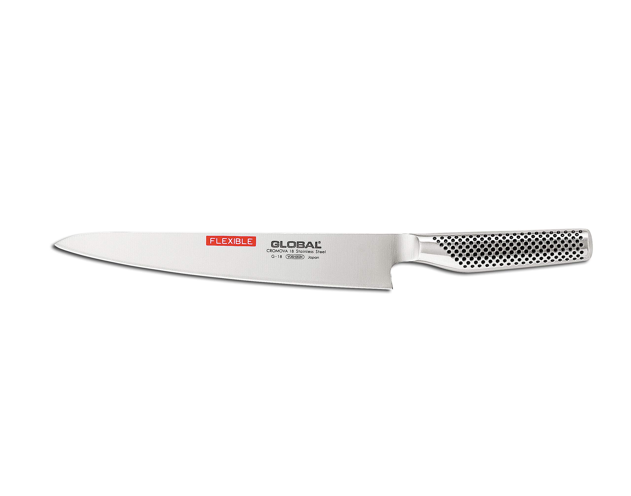 Global G-18-10 inch, 24cm Flexible Fillet Knife, 10", Stainles Steel