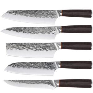 fodcoki receive both- chef knife- kitchen knife- nakiri knife- santoku knife- boning knife
