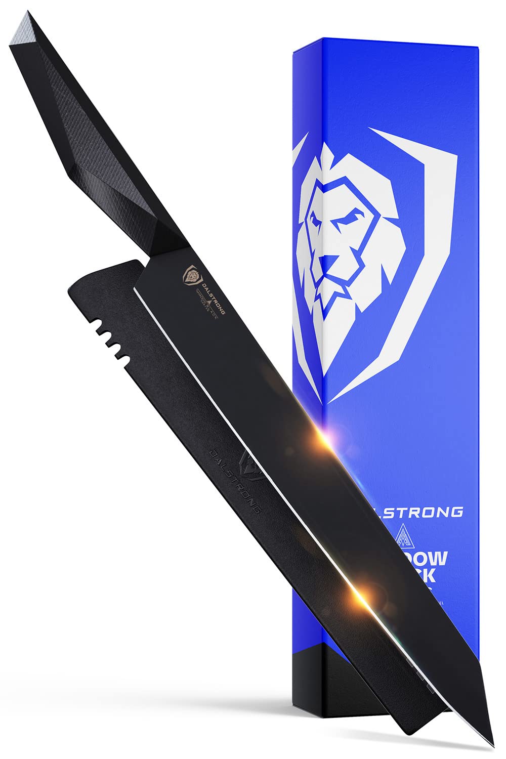 Dalstrong Shadow Black Series Yanagiba Sushi Knife 10.5" Bundled with Gladiator Series Yanagiba Sushi & Slicing Knife 10.5" - NSF Certified