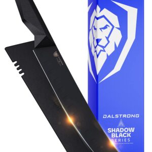 Dalstrong Shadow Black Series Curved Boning Knife 6" Bundled with Butcher & Breaking Knife 10" - NSF Certified