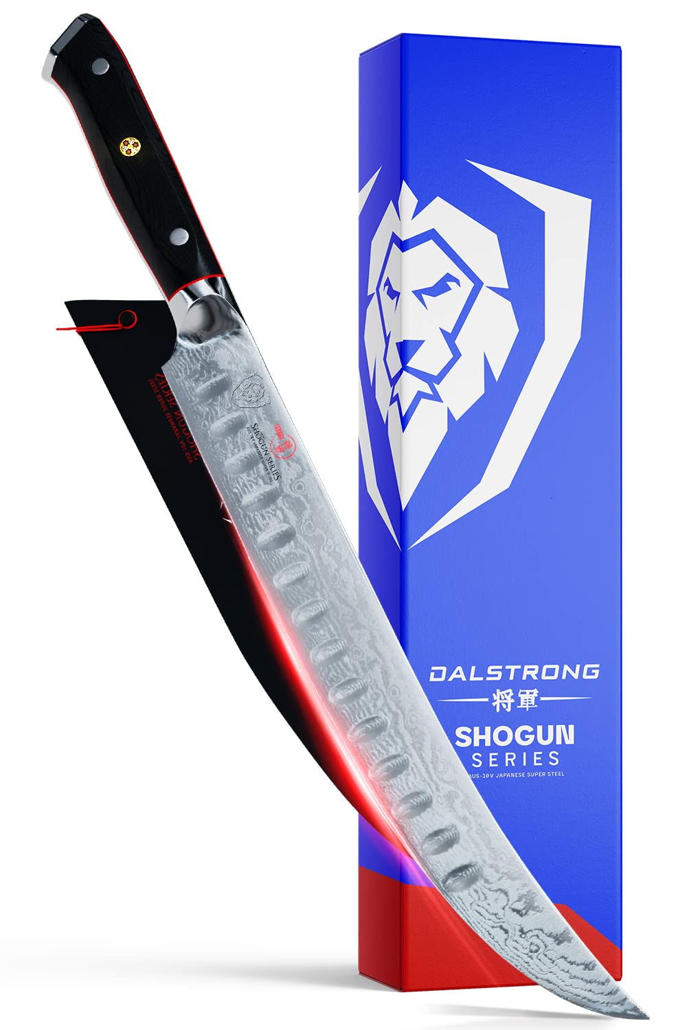 Dalstrong Shogun Series Butcher Knife 10" Bundled with Chef Knife 8" - ELITE