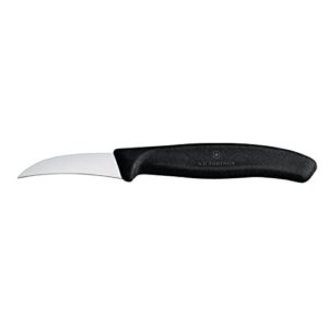victorinox vic-6.7503 swiss classic paring 2½" shaping spear point blade 5/8" width at handle black