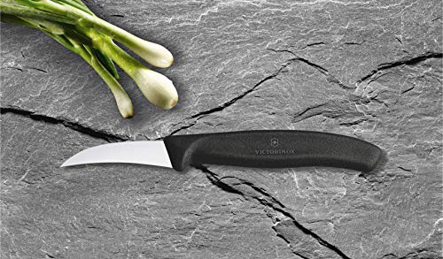 Victorinox VIC-6.7503 Swiss Classic Paring 2½" Shaping Spear Point Blade 5/8" Width at Handle Black