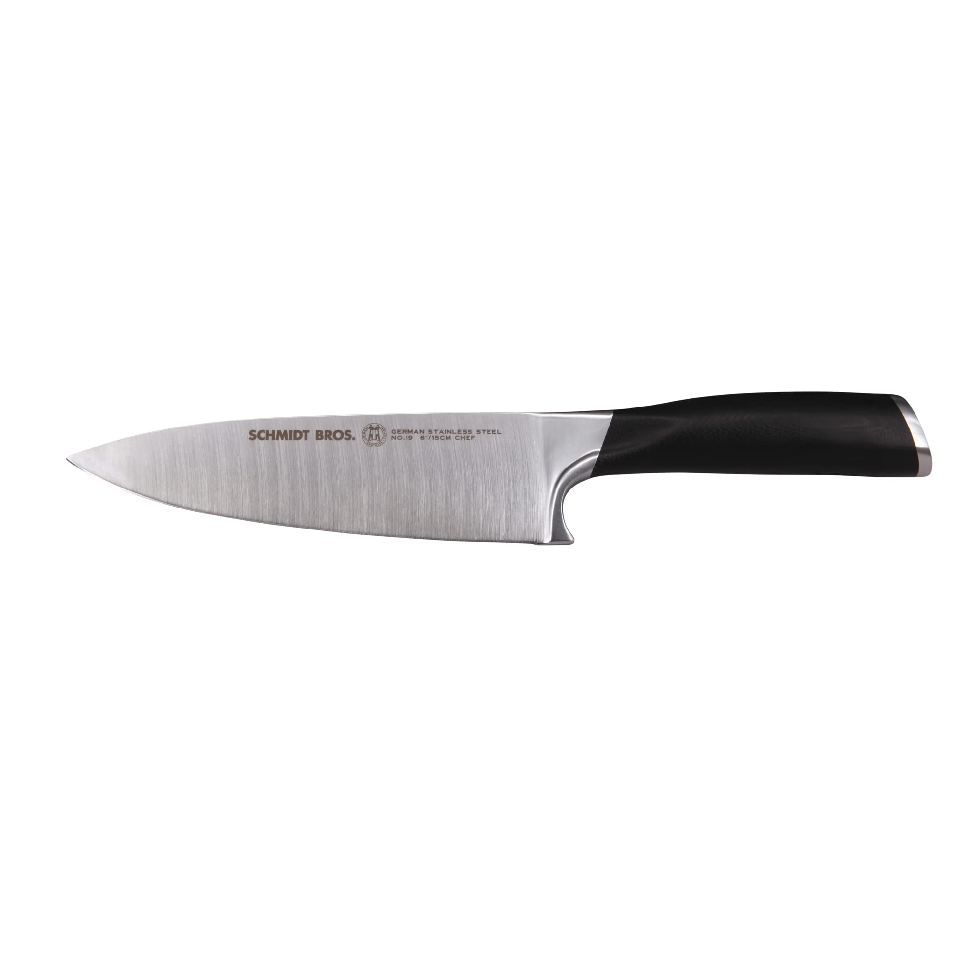 Schmidt Brothers - Heritage, 6" Chef Knife, High-Carbon German Stainless Steel Multipurpose Kitchen Cutlery