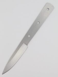 payne bros custom knives kitchen knife blanks - knife making supplies - stainless steel (pks7 paring)