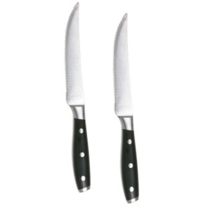 Norpro Stainless Steel 5-Inch Steak Knives, 2 Piece Set