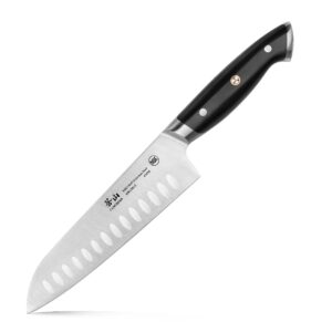 cangshan z series 62496 german steel forged santoku knife, 7-inch