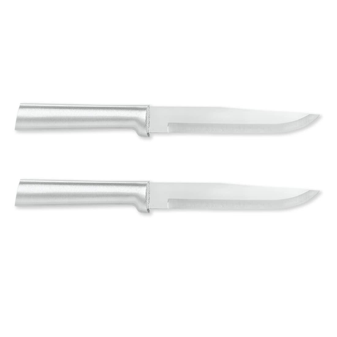 RADA Stubby Butcher Knife – Stainless Steel Blade With Aluminum Handle, Pack of 2