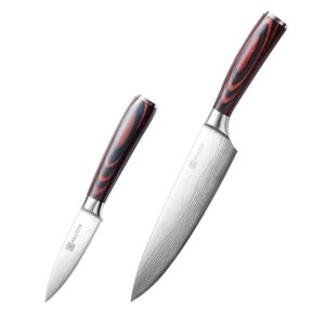 paudin paring knife and chef knife