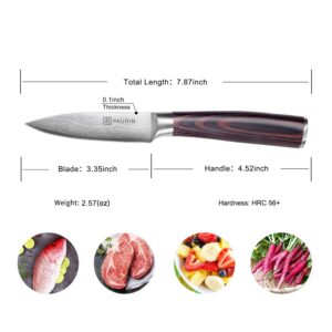 PAUDIN Paring Knife and Chef Knife