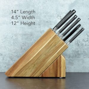 Wusthof Classic 7 Piece Knife Set with Acacia Block