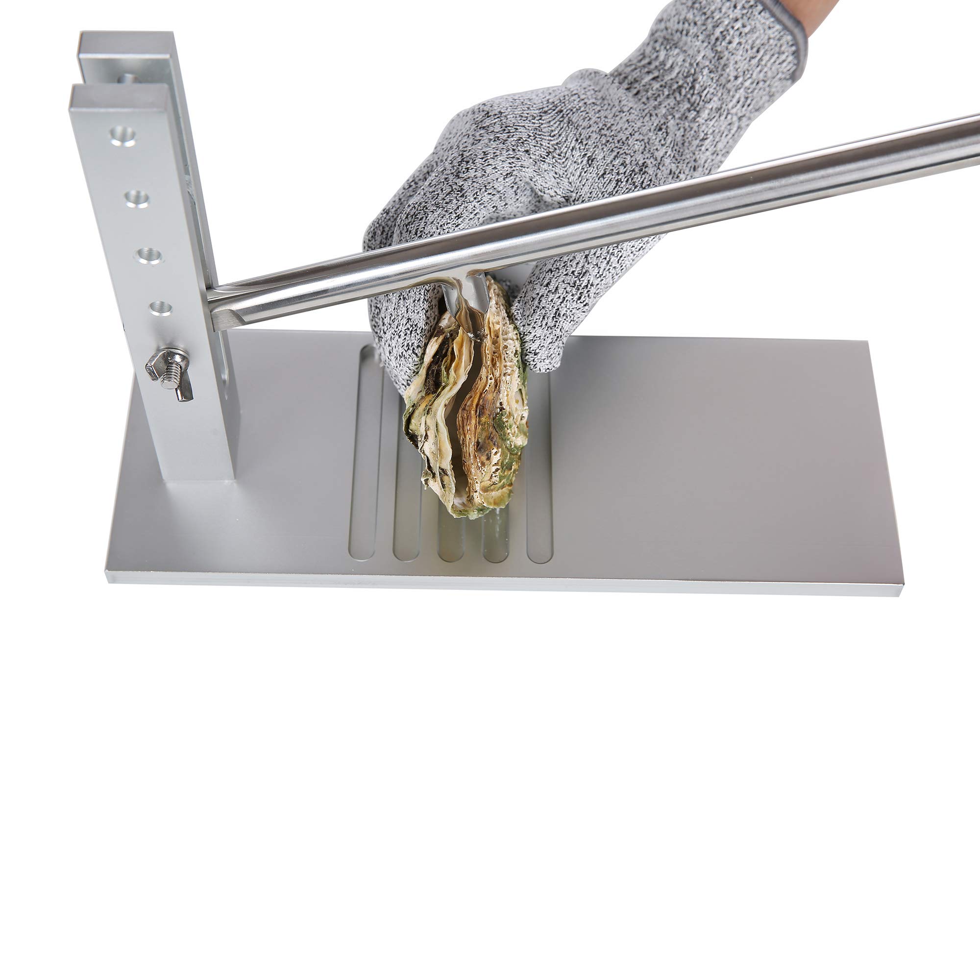TDOCK Oyster Shucker Tool Set, Oyster Clam Opener Machine