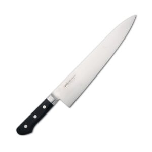 misono molybdenum steel chef's knife, no. 513/24 cm, silver