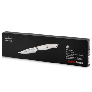 Cangshan Thomas Keller Signature Collection Swedish Powder Steel Forged, 3.5" Paring Knife, White