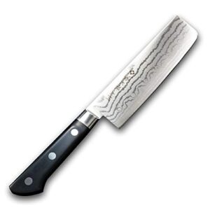 toijro dp damascus 7-inch (180mm) nakiri knife