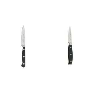 henckels paring knife set - classic razor-sharp 4-inch and forged premio 3-inch, german engineered