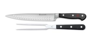 wusthof classic 2 piece carving set