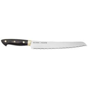 kramer by zwilling euroline carbon collection 2.0 10-inch bread knife