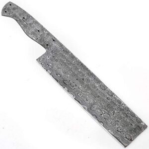 pal 2000 knives 11.4 inch custom handmade damascus steel blank blade nakiri knife - blade blank - 9826