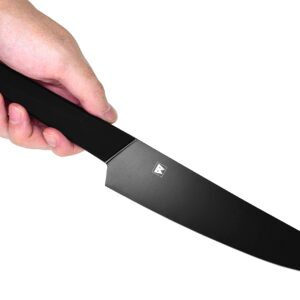 Seki Japan Via Kitchen Japanese Chef Kitchen Knife, Molybdenum Steel Gyuto Knife, TPR & ABS Handle, 185 mm (7.2 in)