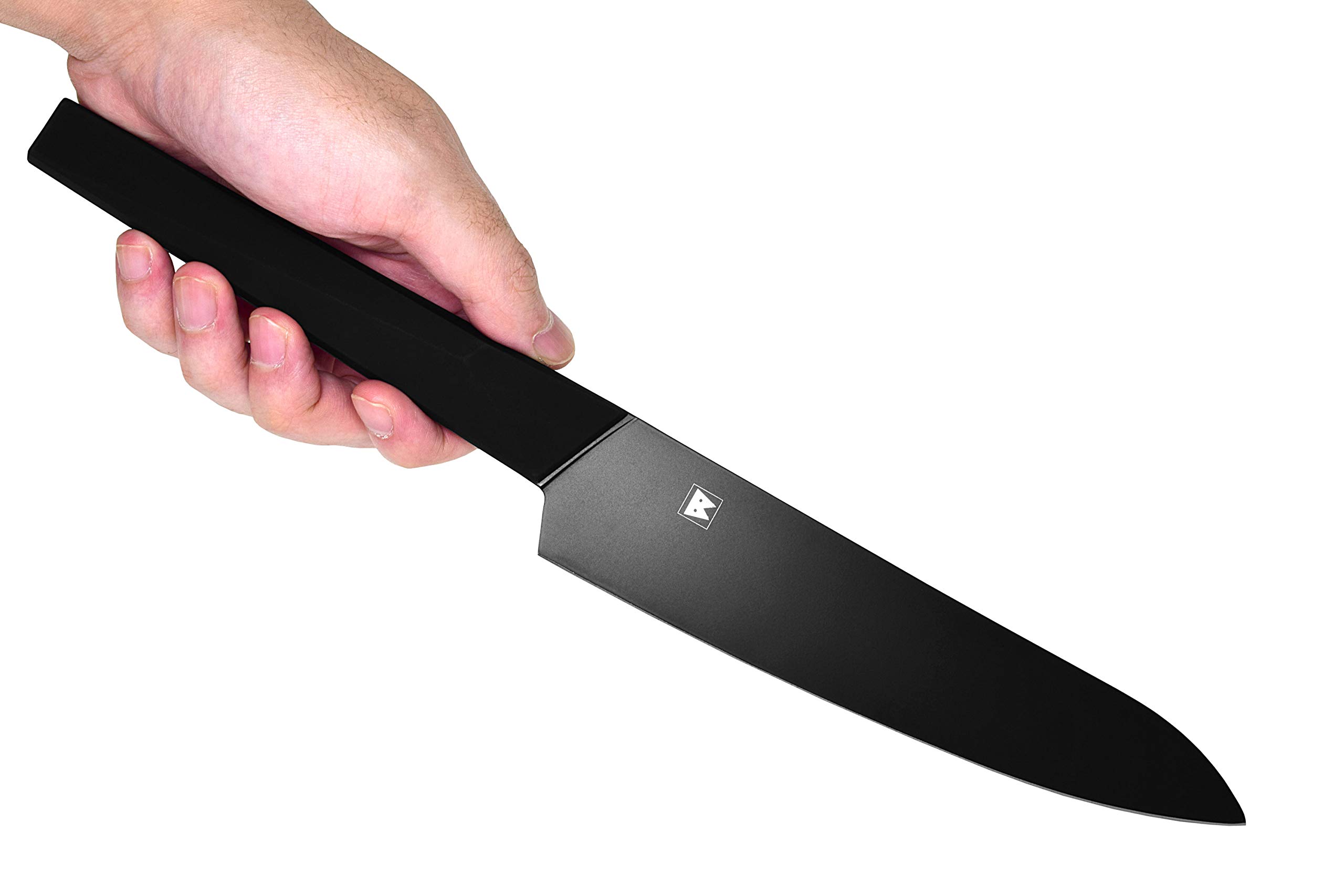 Seki Japan Via Kitchen Japanese Chef Kitchen Knife, Molybdenum Steel Gyuto Knife, TPR & ABS Handle, 185 mm (7.2 in)