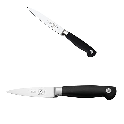 Mercer Culinary Genesis 5-Inch Utility Knife and 3.5-Inch Paring Knife