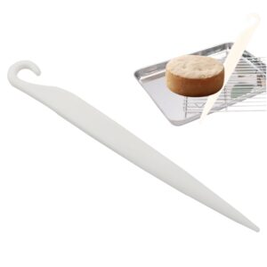 PZRT Cake Stripping Knife Demolding Knife Plastic Baking Tools Cake Scraper Butter Cream Spreader Bakeware Fondant Decoration, Beige