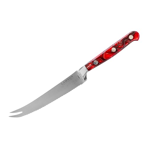 Lamson Fire Forged 5-inch Tomato Knife, Serrated Edge