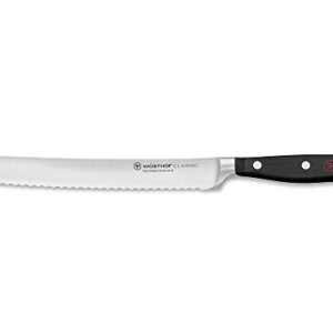 Wüsthof Classic 8" Bread Knife, Black