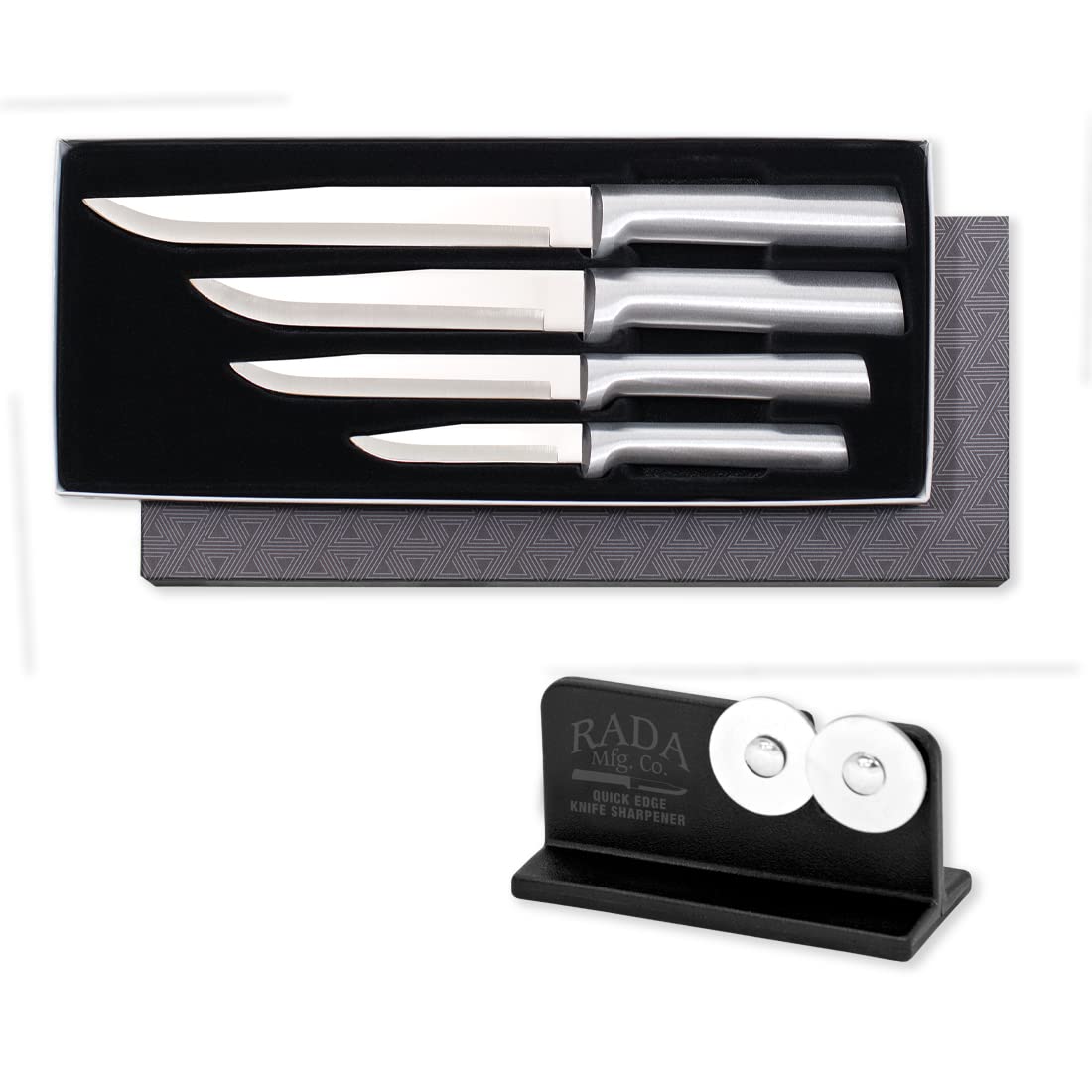 RADA Wedding Register Knife Gift Set With Knife Sharpener