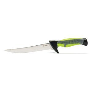 boning knife- w/ sheath 9", green
